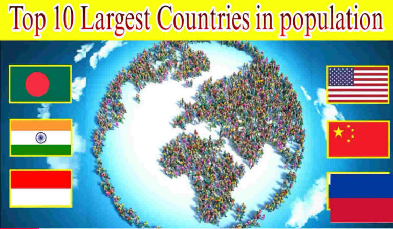 top 10 largest countries