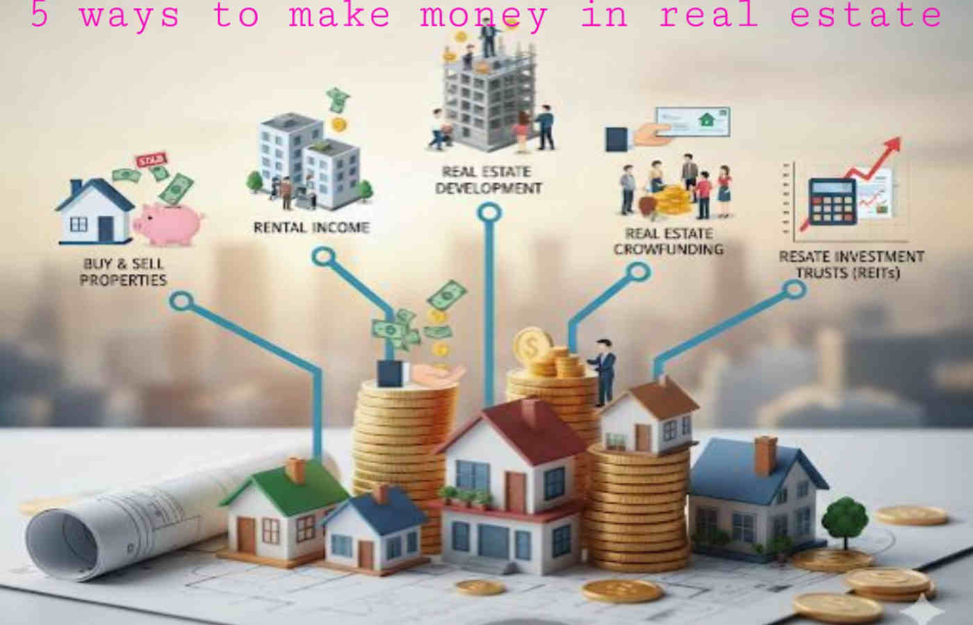 5 ways to make money in real estate